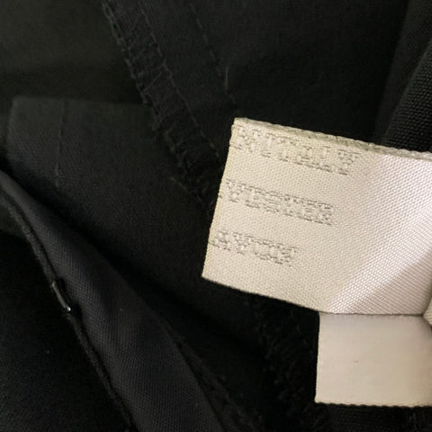 MIU MIU Size 0 Black Polyester Rayon Knee-Length Skirt