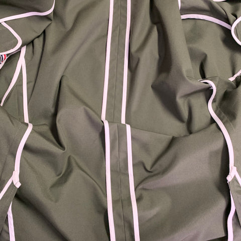 THOM BROWNE Size XS Green Olive Notch Lapel Jacket