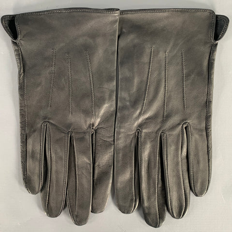Gants en cuir noir VINTAGE