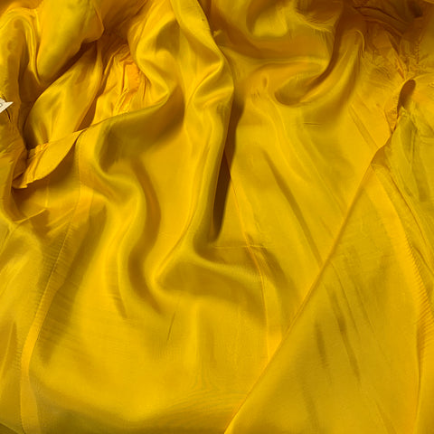 GIANFRANCO FERRE Size 40 Yellow Silk Single Breasted Sport Coat
