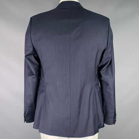 TIGER of SWEDEN Size 46 Navy Wool Notch Lapel Sport Coat
