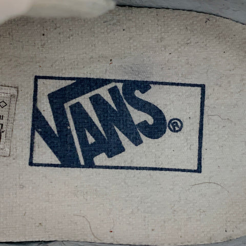 VANS Size 10 Sk8-Hi Green Navy Color Block Canvas High Top Sneakers