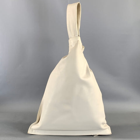BOTTEGA VENETA White Leather Handbag