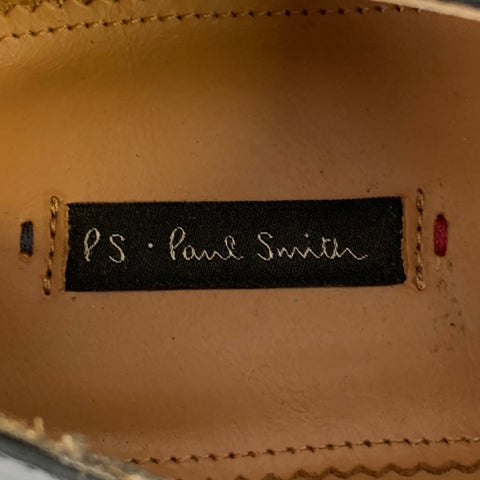 PS by PAUL SMITH Size 9.5 Black Leather Lace Up Shoes