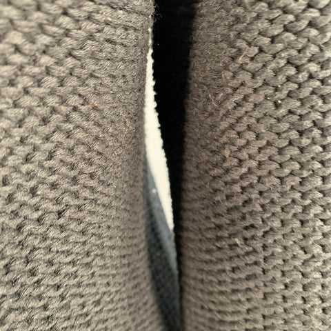 MM6 MAISON MARGIELA Size XL Black Cotton Knit Crew Neck Sweater