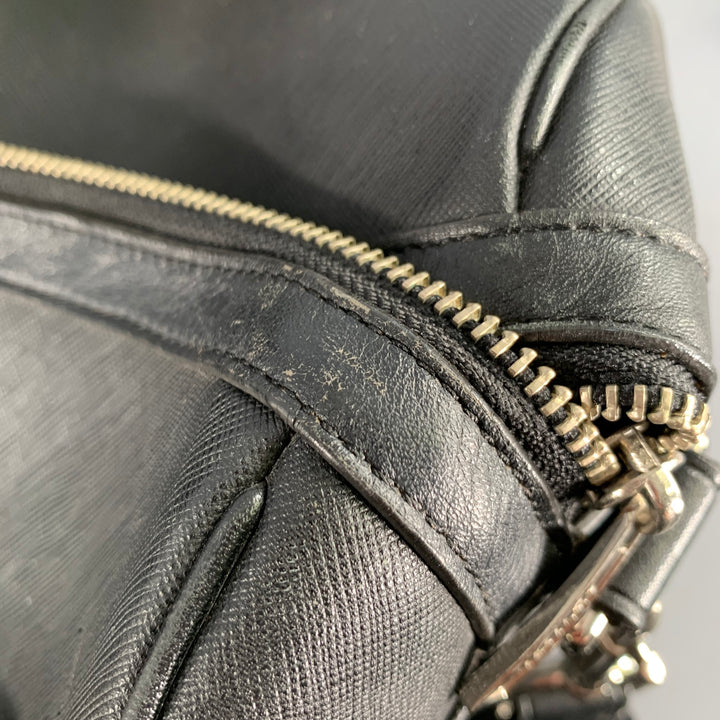 COACH Black Saffiano Leather Duffle Bag