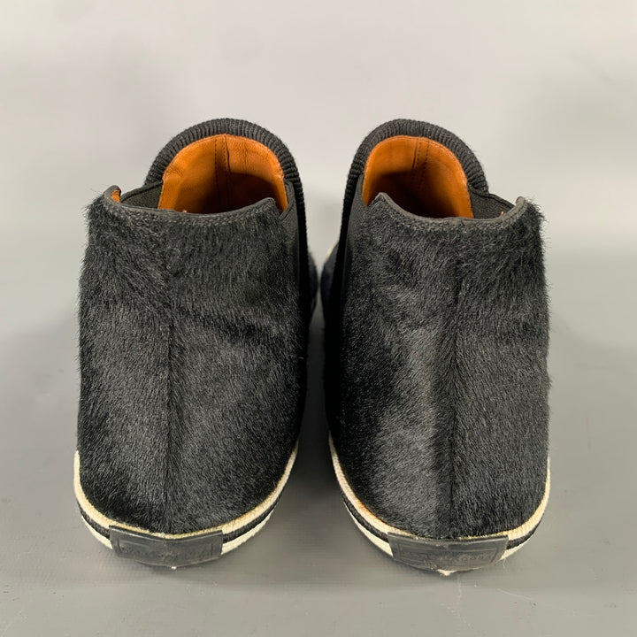 MARC JACOBS Size 8 Black Leather Calfskin Chelsea Flats