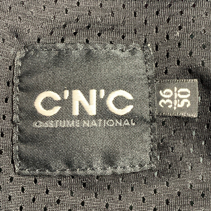 CoSTUME NATIONAL Size S Green Black Iridescent Polyester Jacket