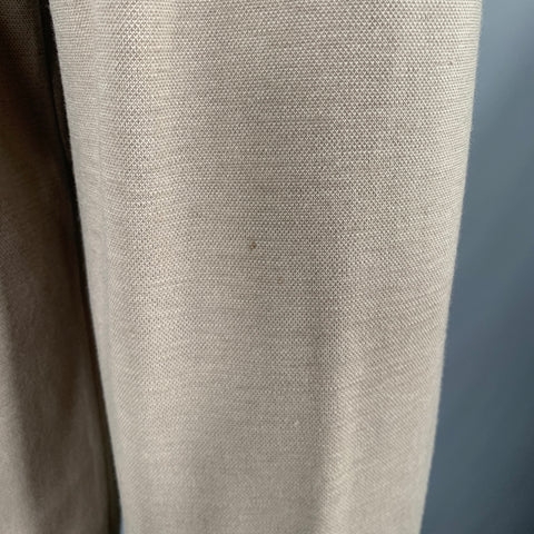 SONIA RYKIEL Size S Grey Taupe Wool Cropped Casual Pants