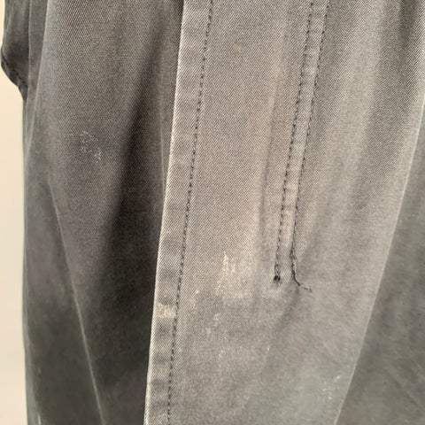 MARC by MARC JACOBS Taille S Manteau zippé en coton noir