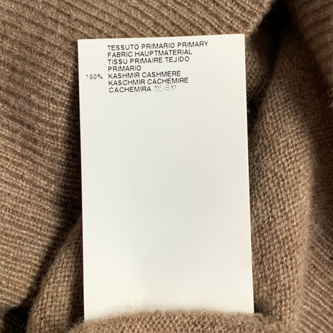 MAISON MARTIN MARGIELA 2012 Size L Camel Cashmere V-Neck Pullover