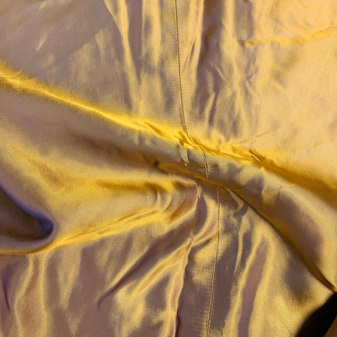 FAVOURBROOK Size 42 Black Gold Embroidery Velvet Button Up Vest