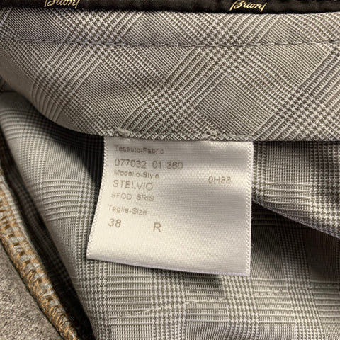 BRIONI Size 36 Taupe Wool Jean Cut Dress Pants