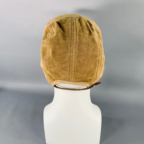 HENDER SCHEME Pig Jet Cap Tan Suede Baseball Hat