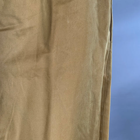 MARNI Size S Khaki Twill Cotton Drawstring Casual Pants