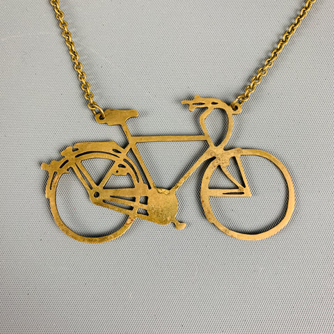 Collier VINTAGE en métal doré