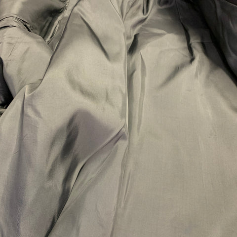 VALENTINO Taille 46 Regular Veste de sport en sergé de laine vierge noire à revers crantés