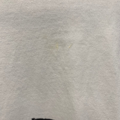 RAF SIMONS Size M White Black Graphic Cotton Crew Neck T shirt