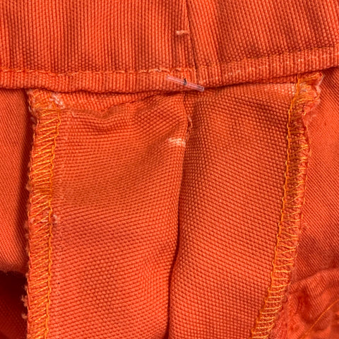 DRIES VAN NOTEN Size 32 Orange Cotton Casual Pants
