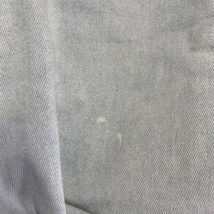 PAIGE Size 29 Federal Blue Cotton Blend Slim Straight Zip Fly Jeans