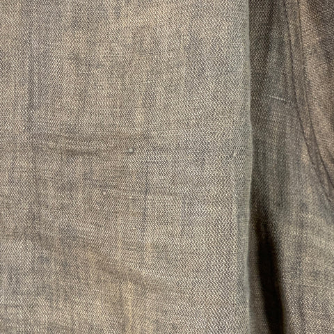 ZIGGY CHEN SS22 INACGRAPHY Size 36 Tan Linen Drop Crotch Casual Pants
