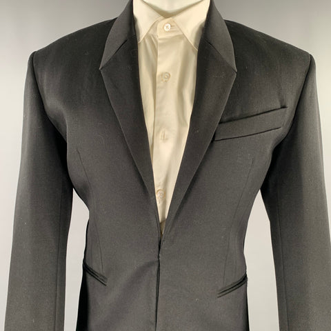 MUGLER X H&M Size 38 Black Wool Suit