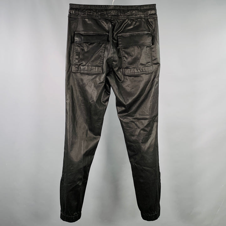 COTTON CITIZEN Size S Black Cotton Elastic Waistband Casual Pants