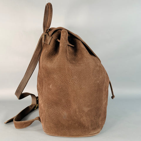 COACH One Size Sonoma Brown Suede Backpack Bag