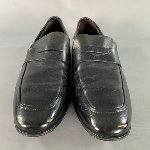 TO BOOT NY Size 9 Black Leather Loafer Loafers