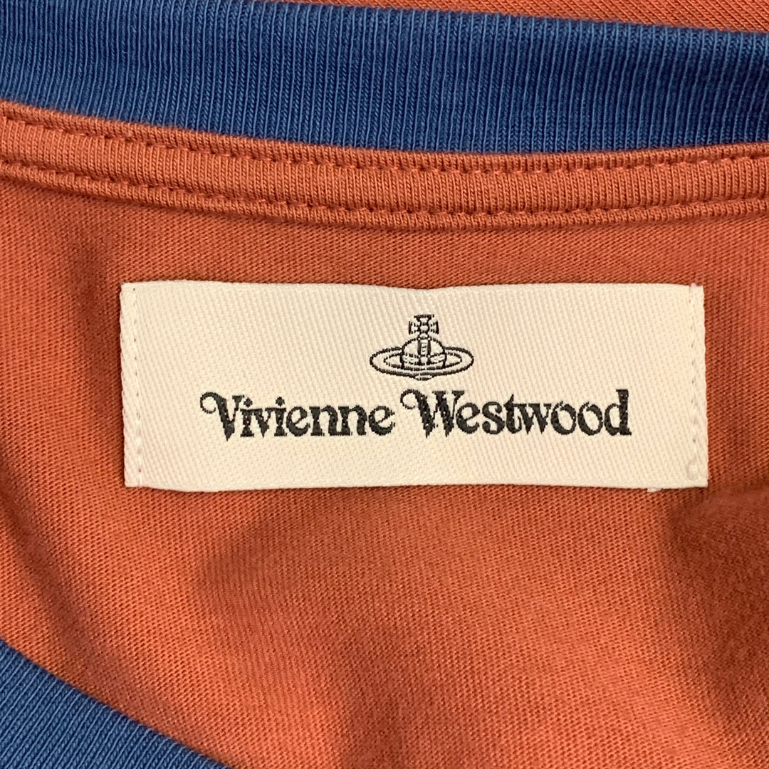 VIVIENNE WESTWOOD Size S Kiss Swing Brown Yellow Viscose Oversized Sho –  Sui Generis Designer Consignment
