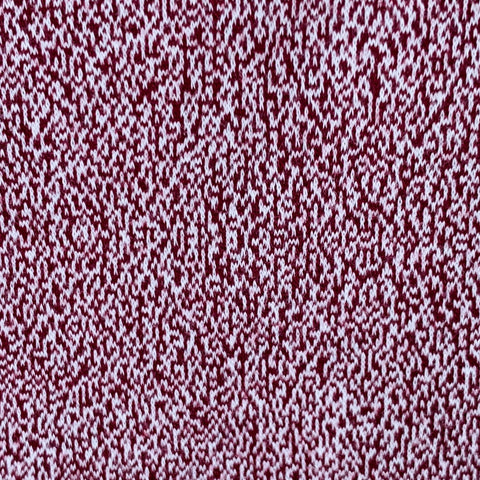 TED BAKER Size M Bary Burgundy White Textured Cotton One Pocket Polo