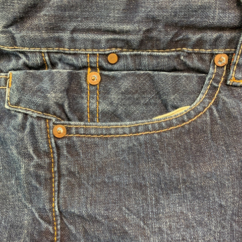 WILLIAMSBURG GARMENT CO. Size 30 Blue Cotton Jeans