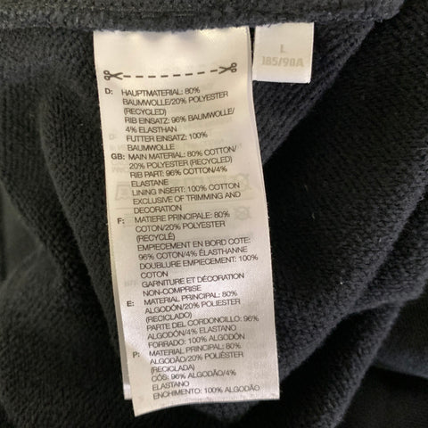 Y-3 Size L Black Polyester Blend Sweat Shorts