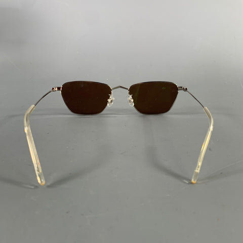 GENTLE MONSTER Silver Metal Sunglasses