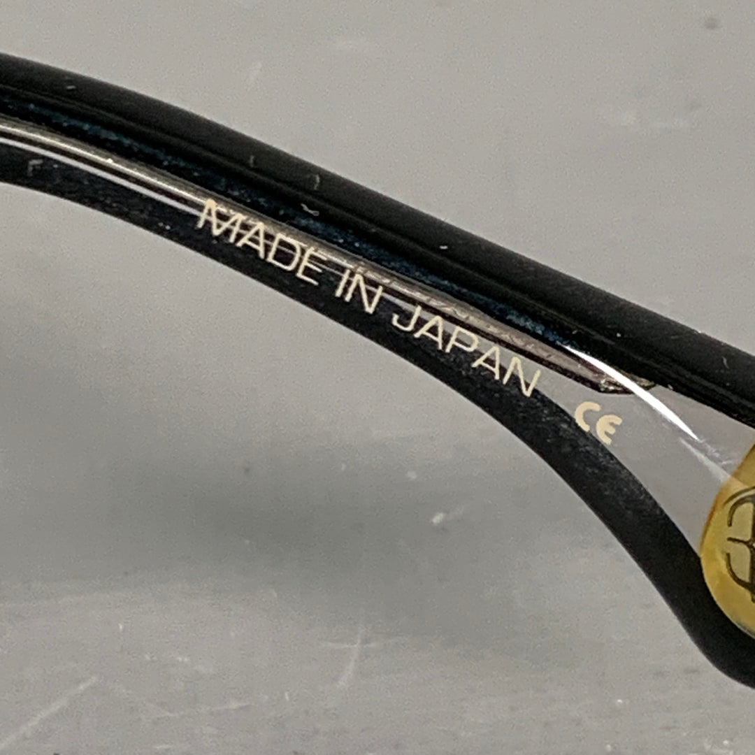 BLAKE KUWAHARA Transparent Black Acetate Sunglasses & Eyewear