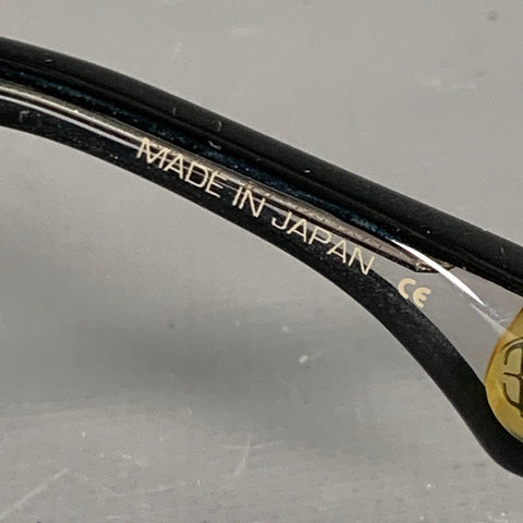 BLAKE KUWAHARA Transparent Black Acetate Sunglasses & Eyewear