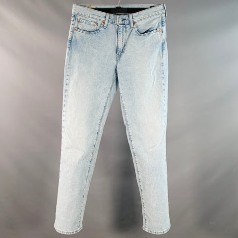 LEVI STRAUSS Size 32 Blue Cotton Five Pockets Straight Jeans