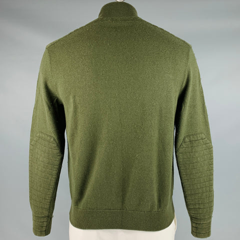 RRL by RALPH LAUREN  Size L Green Quilted Cotton Wool Jacket