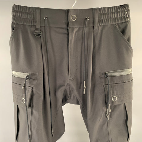 CHERRY SUNBURST Size S Black Cargo Casual Pants