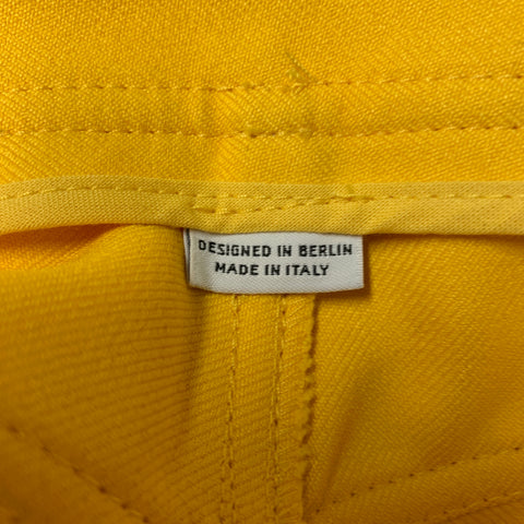 RANDOM IDENTITIES Chest Size 42 Yellow Black Polyester Notch Lapel 30 33 Suit