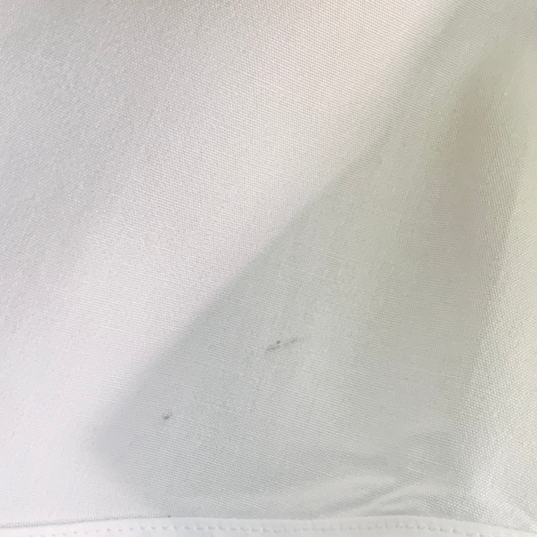 DRIES VAN NOTEN Size L White Cotton French Cuff Long Sleeve Shirt