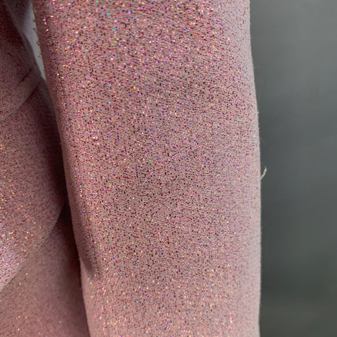 SIES MARJAN Size 6 Metallic Pink Polyester Blend Single Button Jacket Blazer