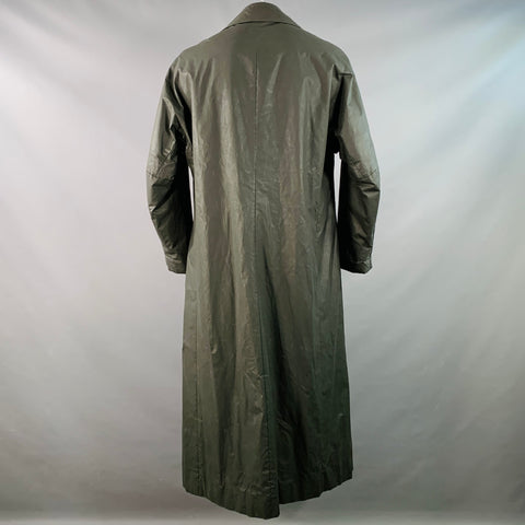 ISSEY MIYAKE Vintage Size XXL Green Charcoal Coated Cotton Insulated Coat