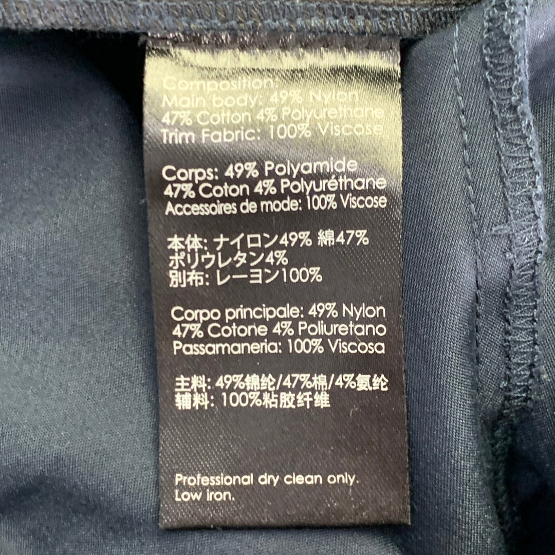 3.1 PHILLIP LIM Size S Navy Nylon Blend Drawstring Casual Pants