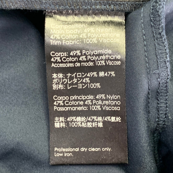 3.1 PHILLIP LIM Size S Navy Nylon Blend Drawstring Casual Pants