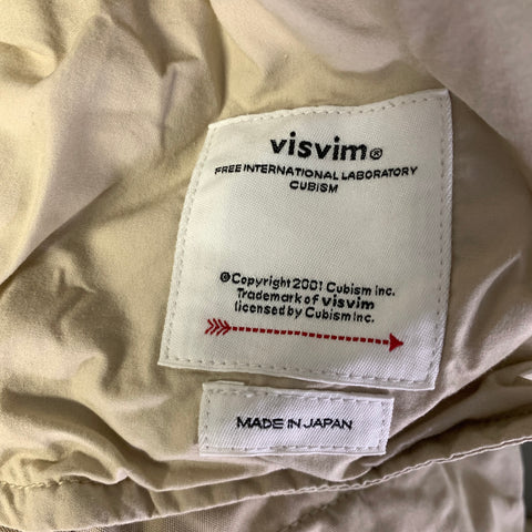 VISVIM Size M Khaki Cotton Button Fly Casual Pants