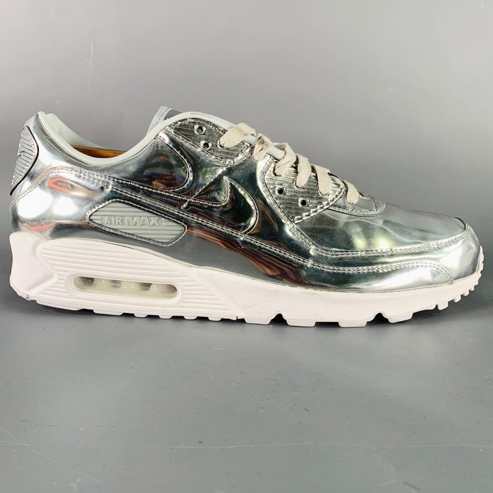 NIKE 2020 30th Anniversary Size 15.5 Silver Metallic Low Top Sneakers