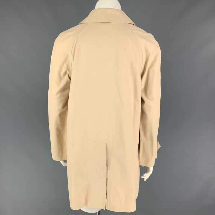 RALPH LAUREN Blue Label Size 10 Beige Cotton Nylon Coat