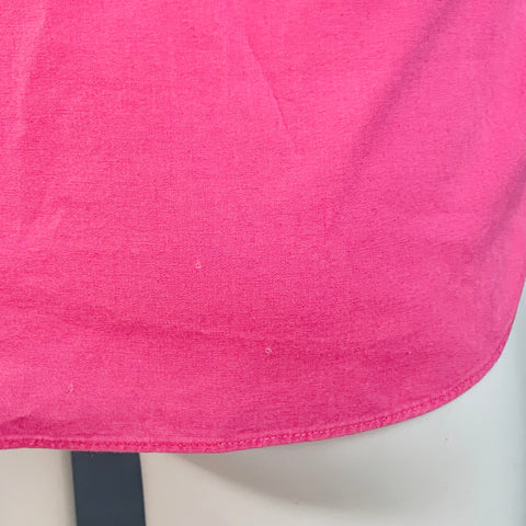 COMME des GARCONS HOMME PLUS Size XS Pink Multi Color Ruffled Short Sleeve Shirt