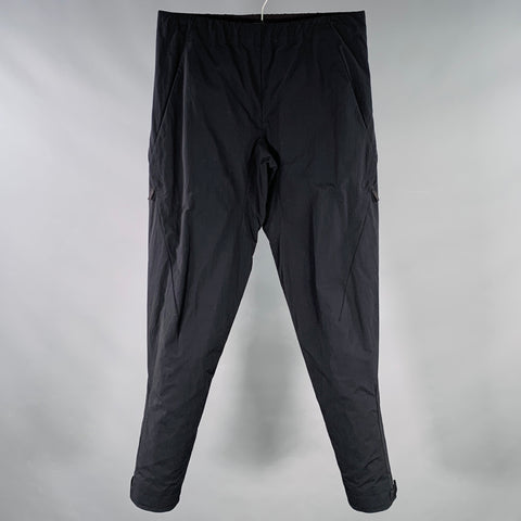 ARCTERYX Size S Black Nylon Blend Elastic Waistband Casual Pants